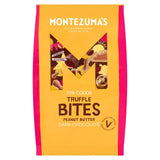 Montezuma's dark chocolate peanut butter truffle bites 120g, imported from the UK