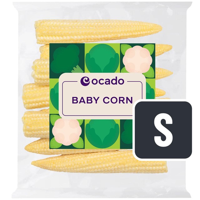Ocado baby corn, imported from the UK