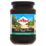 Crespo pitted black olives 354g - British product