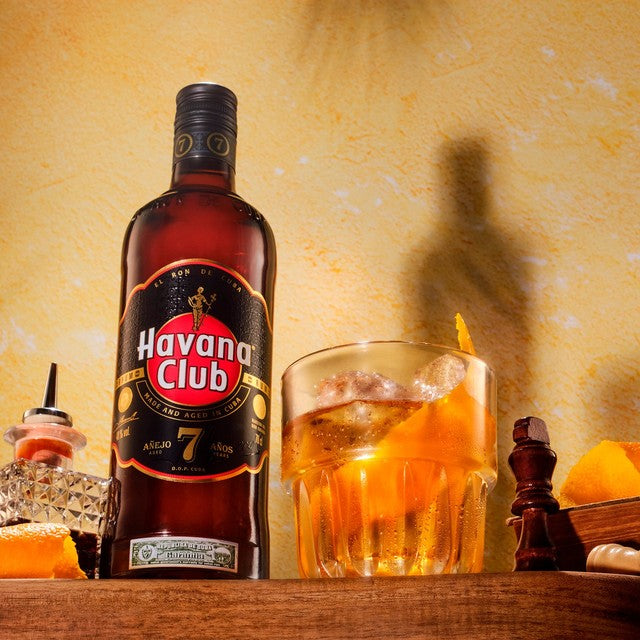 Havana Club 7 Year Old Dark Rum 70cl, UK version