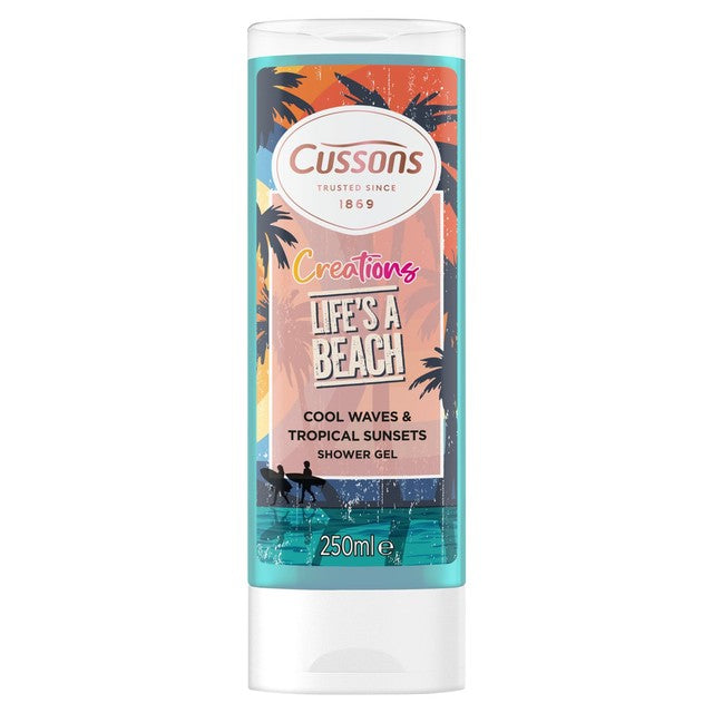 Cussons Creations Life's A Beach Shower Gel - British product