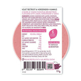 ChicP beetroot and horseradish hummus 150g - British product
