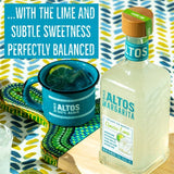 Olmeca Altos Tequila Ready to Serve Margarita premixed cocktail 75cl, imported from the UK
