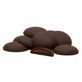 Raw Halo dark almond vegan chocolate buttons 90g, imported from the UK
