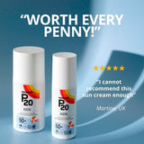 P20 sun cream kids 100ml, imported from the UK
