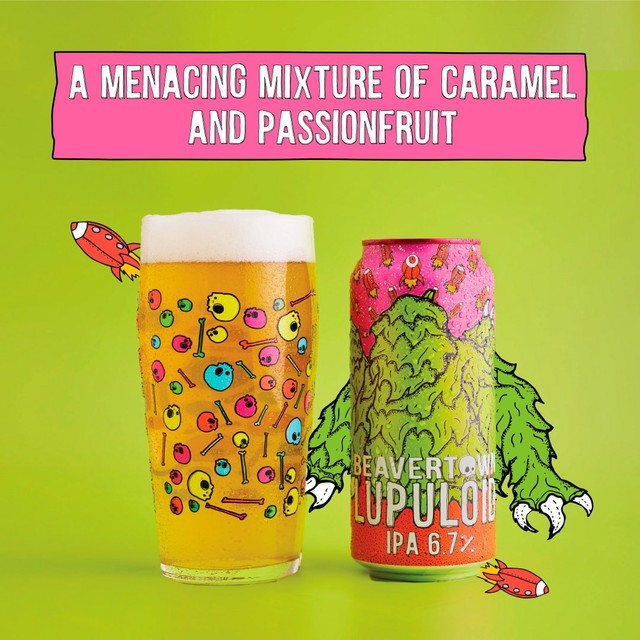 Beavertown Lupuloid Classic IPA beer 440ml - British product