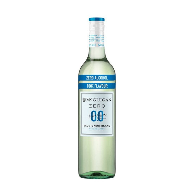 McGuigan alcohol-free wine Sauvignon Blanc 75cl, imported from the UK