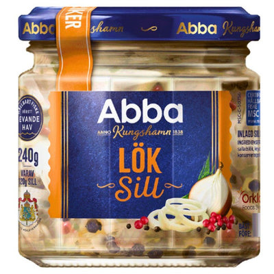Marinierter Hering mit Zwiebeln im Glas 240g