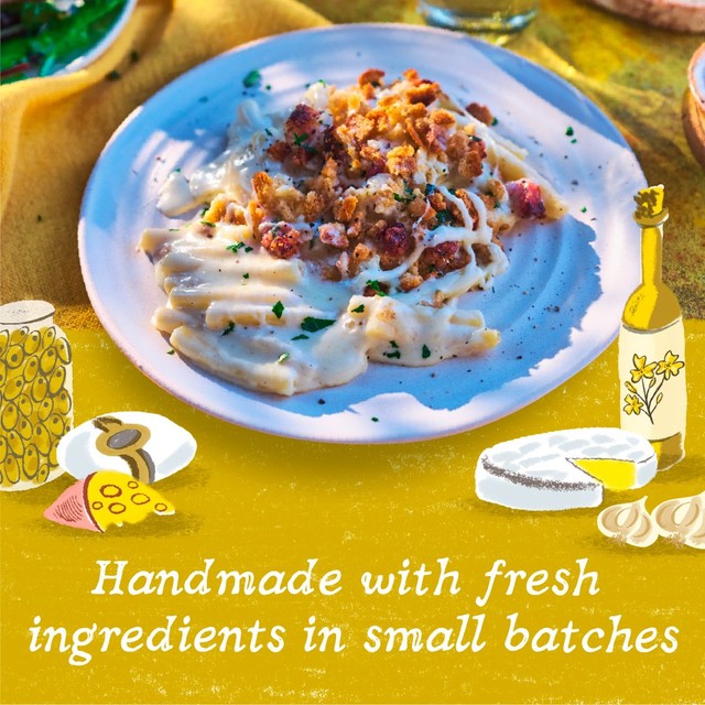 Charlie Bigham's macaroni cheese with crispy bacon 340g - British product