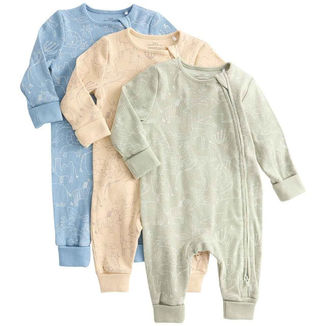 M&S Safari baby sleepsuit in yellow for newborn, imported from the UK