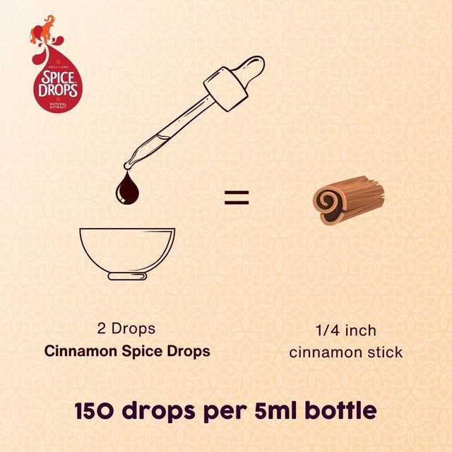 Holy Lama Spice Drops Cinnamon Extract 5ml (British brand)