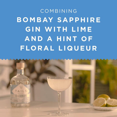 Tails Bombay Sapphire Gin Gimlet Ready-to-Drink Cocktail 500ml