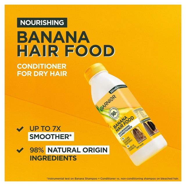 Garnier banana conditioner dry hair 350ml, UK version