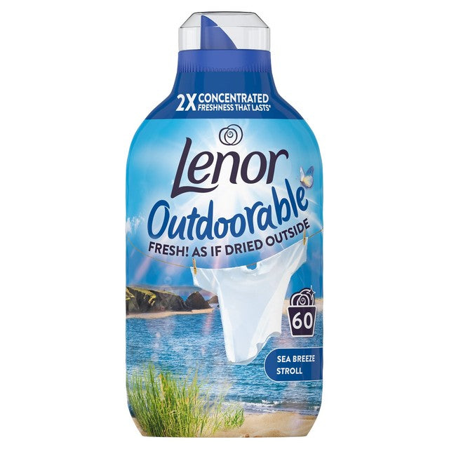 Lenor Outdoorable fabric conditioner Sea Breeze Stroll 60 washes, UK version