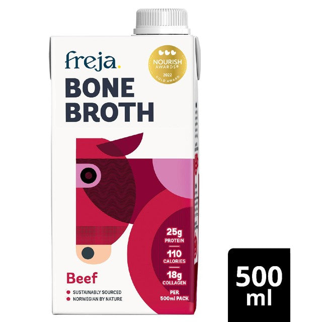Freja Classic Beef Sipping Bone Broth 500ml - British product