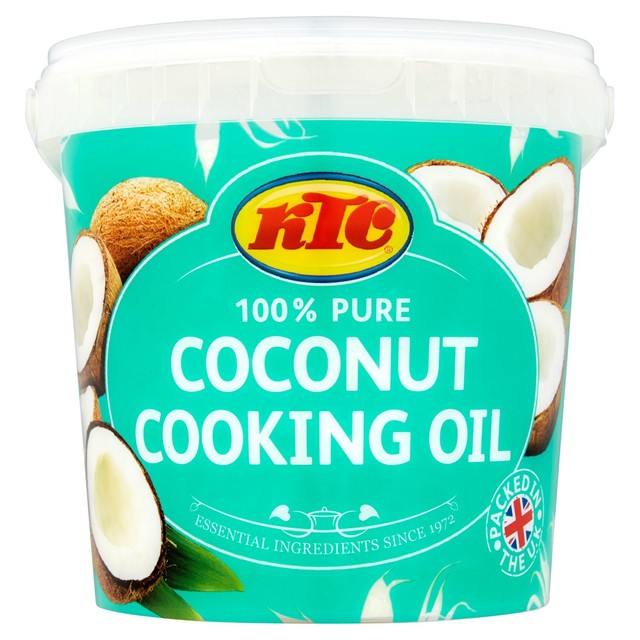 KTC coconut cooking oil 1L, UK version