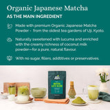 Green Origins Organic Super Japanese Matcha Latte Blend 100g, UK version