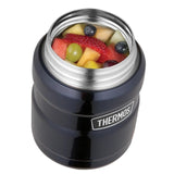 Thermos stainless king food flask blue 470ml (British brand)