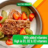 Nutribrex gluten free wholegrain sorghum cereal 375g, imported from the UK