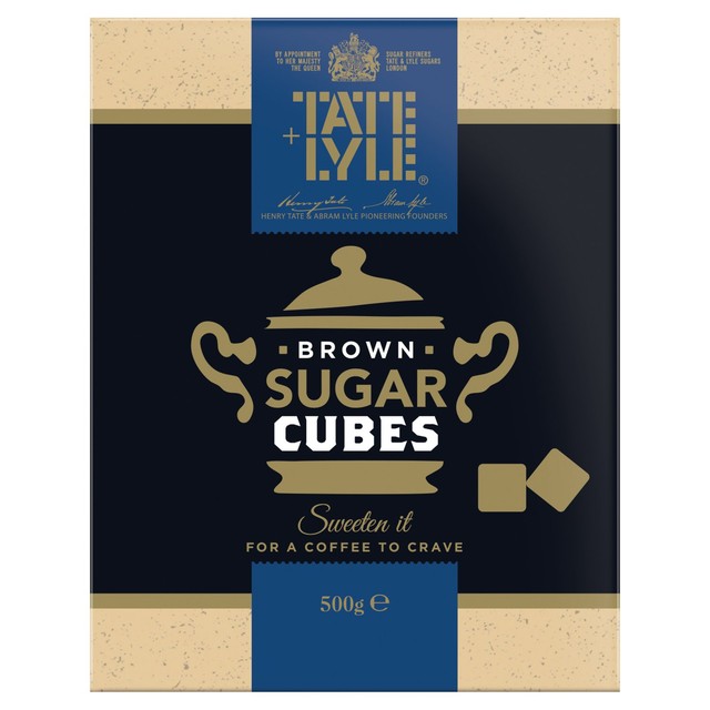 Tate & Lyle Demerara sugar cubes 500g (British brand)