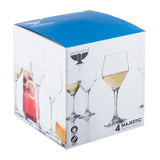 Ravenhead Majestic White Wine Glasses 30cl, imported from the UK
