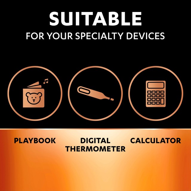 Duracell LR44 alkaline coin battery - British product