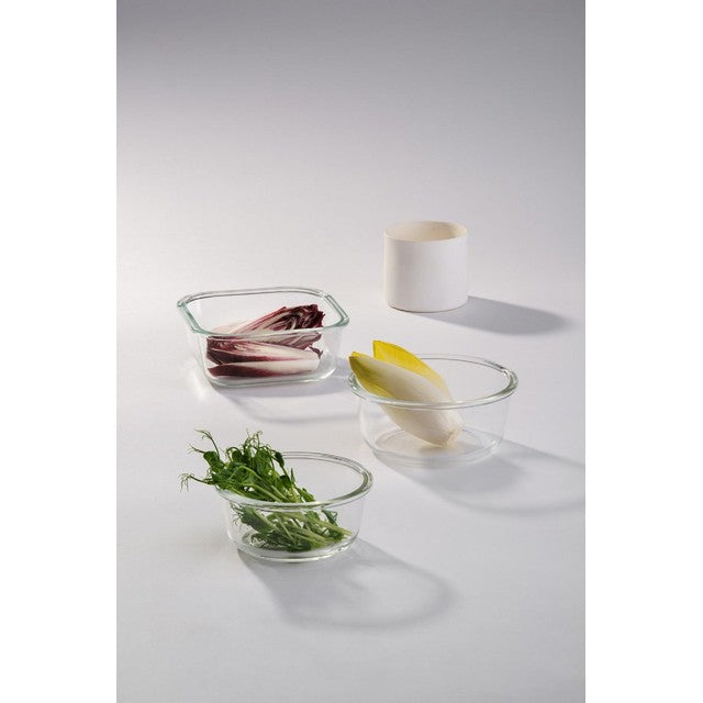 LocknLock glass round food storage container 950ml, UK version