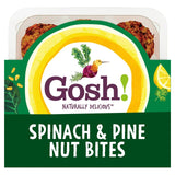 Bouchées de falafels aux épinards et aux pignons de pin Gosh 171 g, version britannique