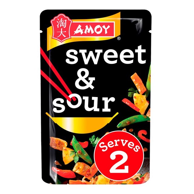 Amoy Stir Fry Sauce Sweet & Sour 120g - British product