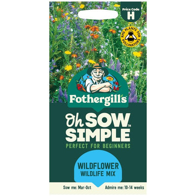 Mr Fothergills Seeds Åh Sow Simple Villblomstfrøblanding 1g