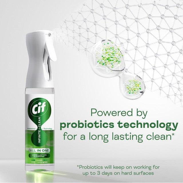 Cif Infinite Clean Lime & Lemongrass All In One Cleaning Spray