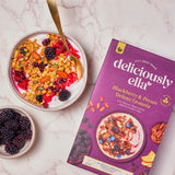 Deliciously Ella blackberry & pecan granola 350g - British product