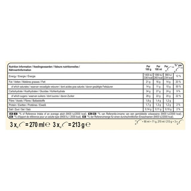 Magnum Vegan Classic ice cream sticks 3 x 90ml, imported from the UK