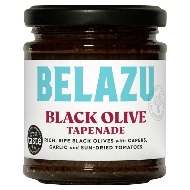 Belazu black tapenade 170g - British product