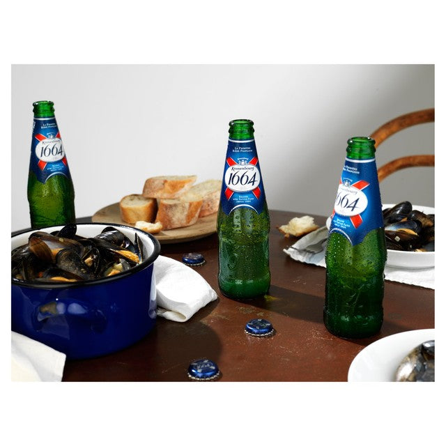 Kronenbourg 1664 Bière lager beer 12x275ml bottles, UK version