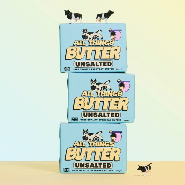 All Things Butter Organic Unsalted Butter 200g - British product
