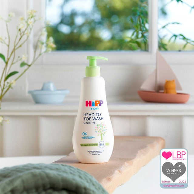 HiPP baby body wash 400ml, UK version