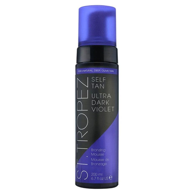 St Tropez Ultra Dark Violet Self-Tan Bronzing Mousse 200ml (British brand)