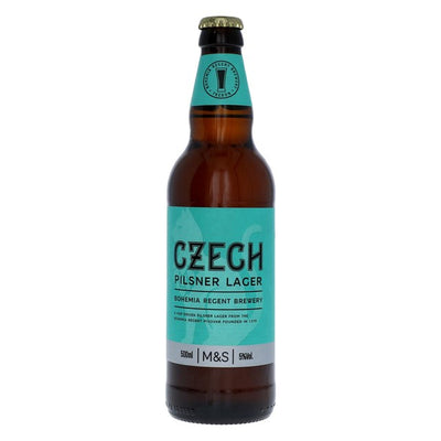 M&S M&S x Bohemia Czech Pilsner Lager، 500 مل - اشترِ عبر الإنترنت من McGrocer