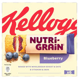 Kellogg's Nutrigrain blueberry cereal bars, UK version