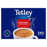 Tetley black tea bags 240 per pack (British brand)