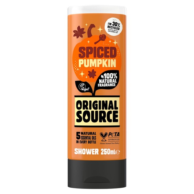 Original Source Spiced Pumpkin shower gel 250ml, UK version