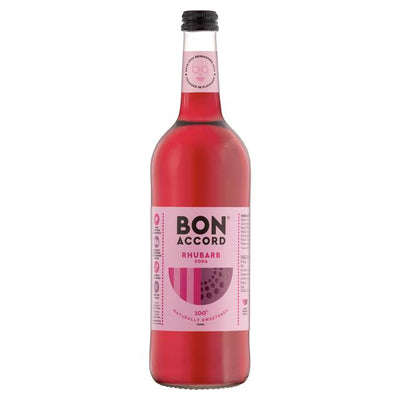 Sainsburys Bon Accord Rhubarb Soda 750ml- Buy online at McGrocer