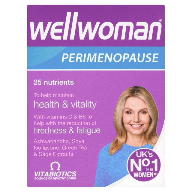 Vitabiotics Wellwoman Perimenopause supplement tablets 30 count (British brand)