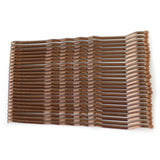 Basicare Kirby Grips Brown 6.3cm, imported from the UK