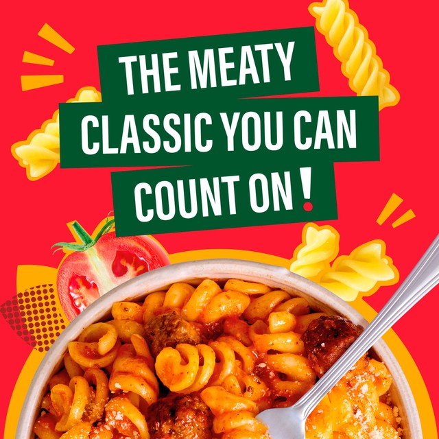 Dolmio Meatballs Fusilli microwave pasta meal 250g - British product