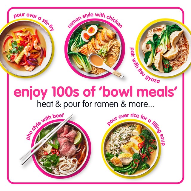 Itsu sesame chicken broth for noodles 1L (British brand)