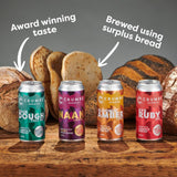 Crumbs Brewing Rye Ruby Ale beer 440ml - British product