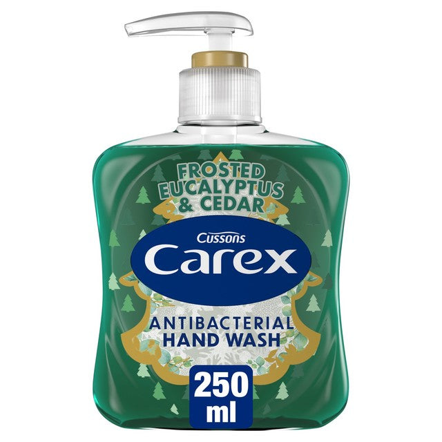 Carex Festive Eucalyptus Cedar Antibacterial Hand Wash 250ml - British product