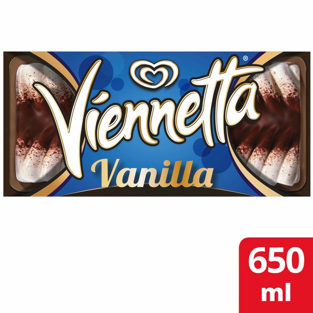 Viennetta vaniljeisdessert 650 ml (britisk merke)